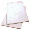 5004 3/4'' x 4'' Rectangular Pads 100/cs. $70.00 F. MICROFIBER CLOTHS Superb quality microfiber makes cleaning, dusting and polishing a breeze, picking up more dirt and dust.