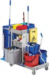 cross-contamination is a concern. CLEANING CARTS Pro-Link offers strong and impact-resistant carts.