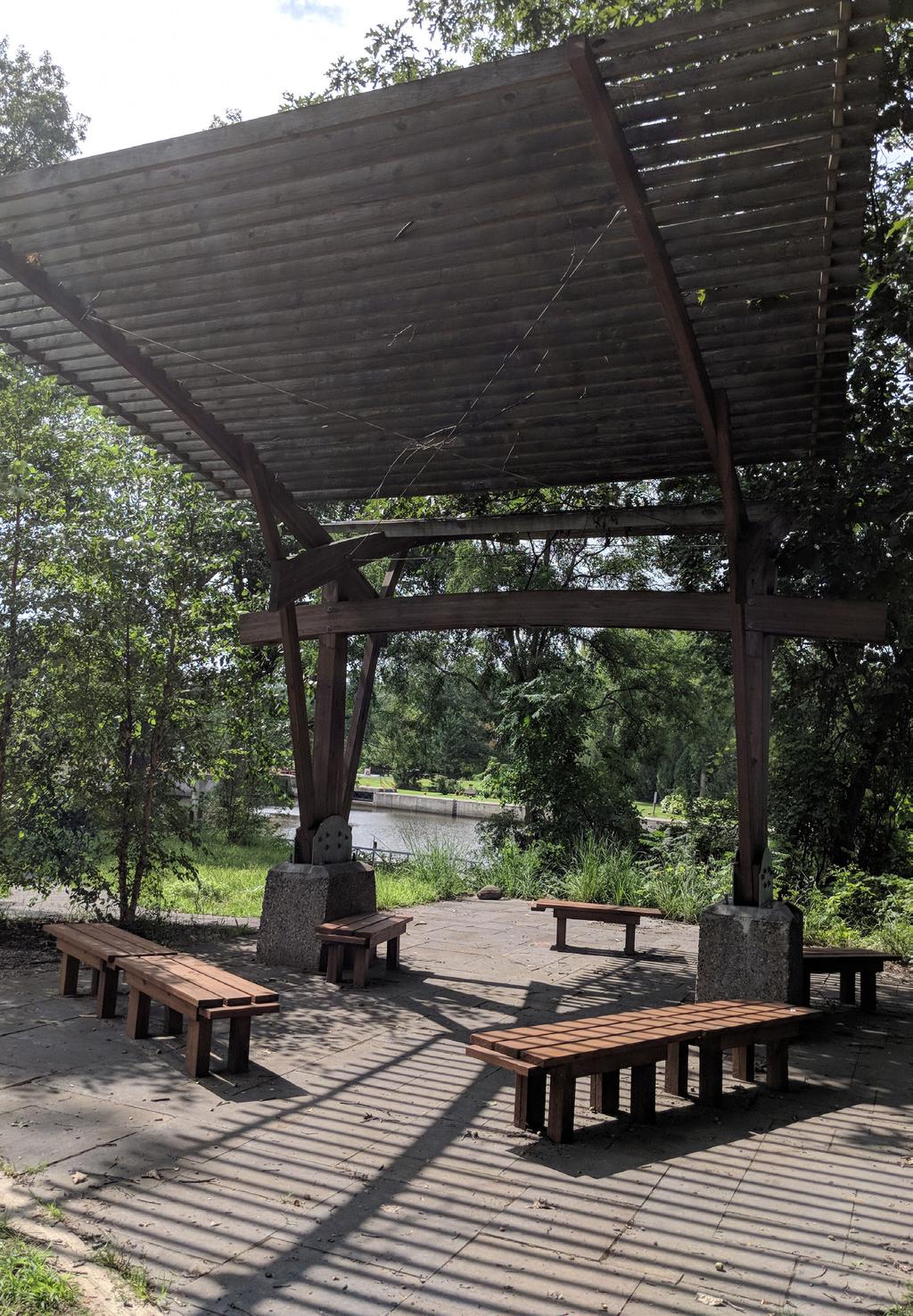 SHADE STRUCTURE AT