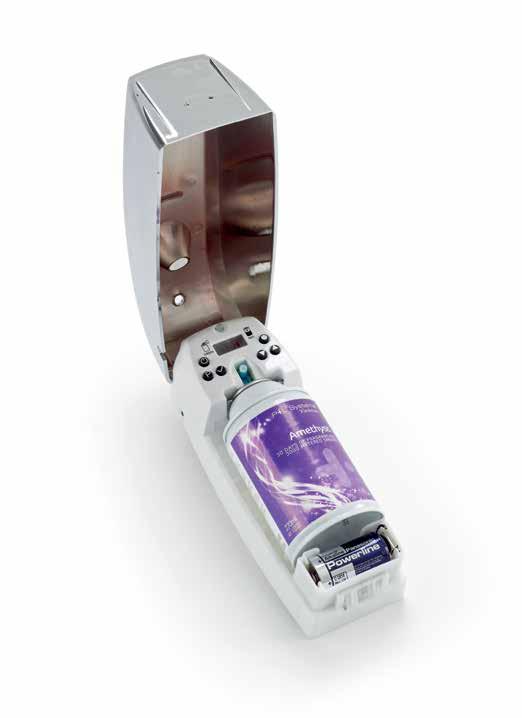 LCD Aerosol Dispensers A flexible fragrancing system