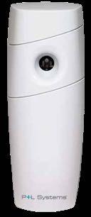 Value LED 270ml Aerosol Dispenser Product Code: ADVA270W Chemical resistant white polypropylene plastic casing Discreet white finish Key