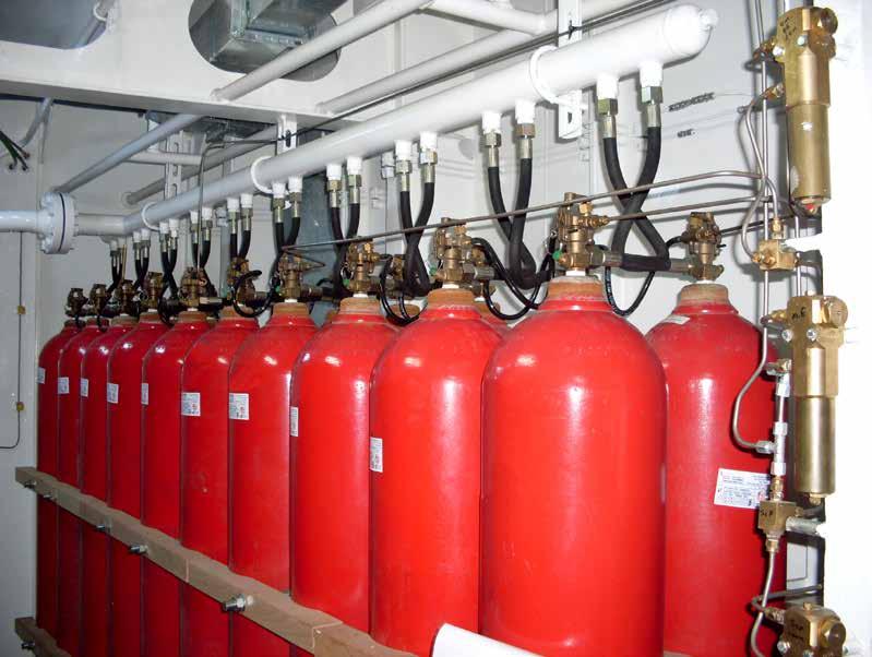 CO2 SYSTEM 9 Carbon Dioxide has been used as an extinguishant in fixed installations since the beginning of the twentieth century,