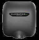 XLERATOR/XLERATOReco SPECIFICATIONS CONSTRUCTION A. All covers will be fastened to a base plate by two chrome plated tamper proof bolts.