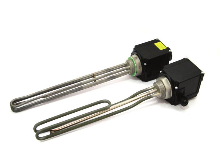 Screw-in immersion heaters Immersion heating elements are used for direct