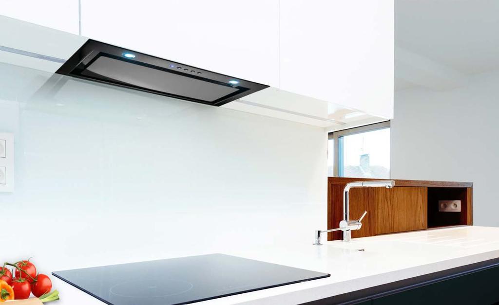 INTEGRATED HOODS LA-CANOPY Black Glass The all new CANOPY Black Glass is