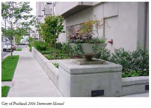 SAN MATEO COUNTYWIDE WATER POLLUTION PREVENTION PROGRAM FLOW-THROUGH PLANTERS COMMON MAINTENANCE CONCERNS: Maintenance objectives include maintaining healthy vegetation at an appropriate size;
