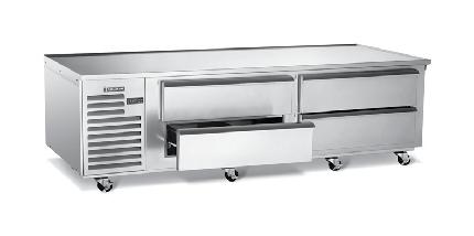 SERIES Every drawer accommodates 6" deep pans. Full-length drawer handle with gasket guard. Dedicated evaporator fan design for each section.