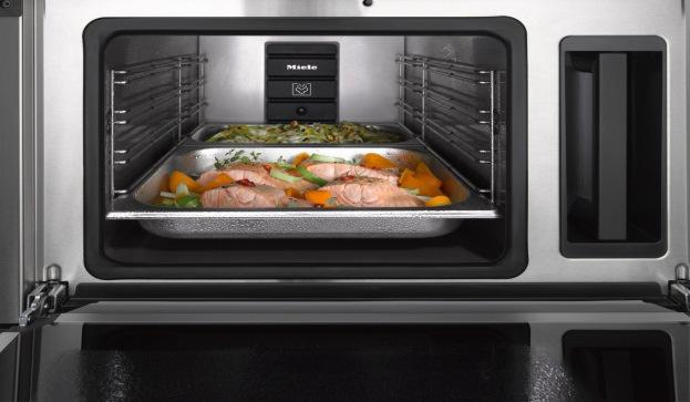 Steam ovens Features and benefits simple cleaning CleanSteel Stainless steel cavity