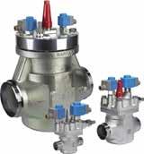 The ICLX servo valve comprises five main components: valve body, top cover, function module and 2 pilot solenoid valves.