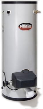 TN-102A Water heater, Large NOx emissions POLYSHIELD polymer-lined tank with 5-year warranty, threeyear scale failure warranty and one-year cost-free service policy