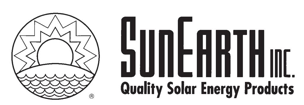 Appendix E TEN-YEAR LIMITED PRODUCT WARRANTY This warranty only applies to the following SunEarth products (hereinafter SunEarth Products): COLLECTORS: Empire, Imperial, SunBelt, SunWise, and Custom