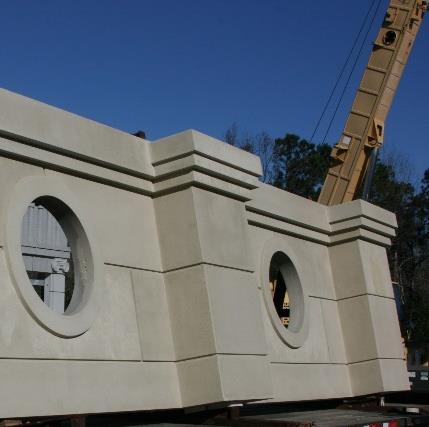 A1.05 The efficient and creative use of precast concrete played a