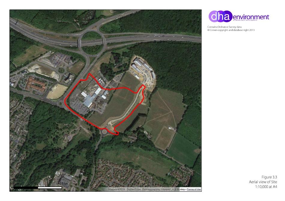 Medical Campus. This section describes the site in further detail. The Site The Site includes a mix of previously developed ( brownfield ) and greenfield land.