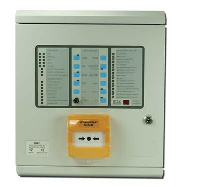 106 Suppression - MZX-e MZX-e Extinguishing Control Panel The MZX-e gaseous extinguishant control panel is powerful yet user-friendly and is designed and manufactured to a high standard.
