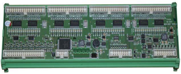 114 Suppression - FAST2000 IO-64T Interface Card for Mimic Panels The IO-64T is an input/output card specially designed for Mimic panels.