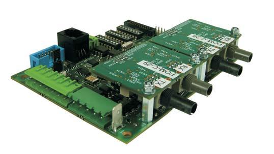 152 Network and Graphics - TLI800 TLI800EN Network Interface Module Inter-Controller Network The use of the MZX Technology Network allows the fragmentation of a number of fire controllers to be drawn