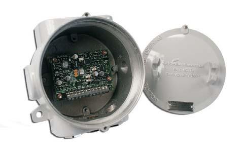 178 Hazardous Area Protection - Addressable Ancillaries DDM800 Fire/Gas Detector Module in EExd Housing A DDM800 Fire and Gas Detector Module in a EExd Housing for use in special hazardous area