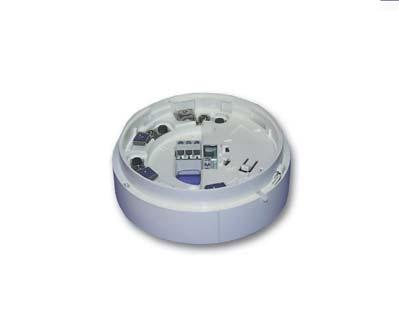 21 Addressable Detector Bases 802SB Sounder Base Features Manufactured and approved to EN54 part 3 Integral sounder and detector base Volume and tone adjustable after installation Low Power