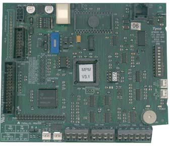 MPM800 Multi-Purpose Interface Module 61 Spare Parts - Modules Features Drives up to 80 I/O points Direct Interface to Zonal Displays and other Modules Interfaces to FIM Board The MPM800 is used to