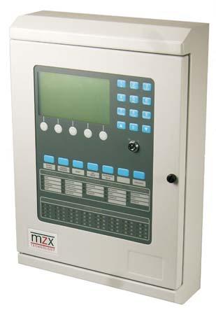 09 Addressable Panels MZX Repeaters Features Fully Functional Fully Monitored To compliment the MZX range of control panels there are six repeater panels which are identical in appearance to the