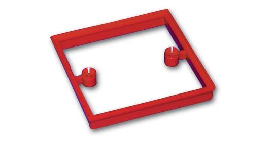 94 Conventional Callpoints Callpoint Ancillaries 90-107 Red M141 spacer for red MCP KAC callpoints 515.001.