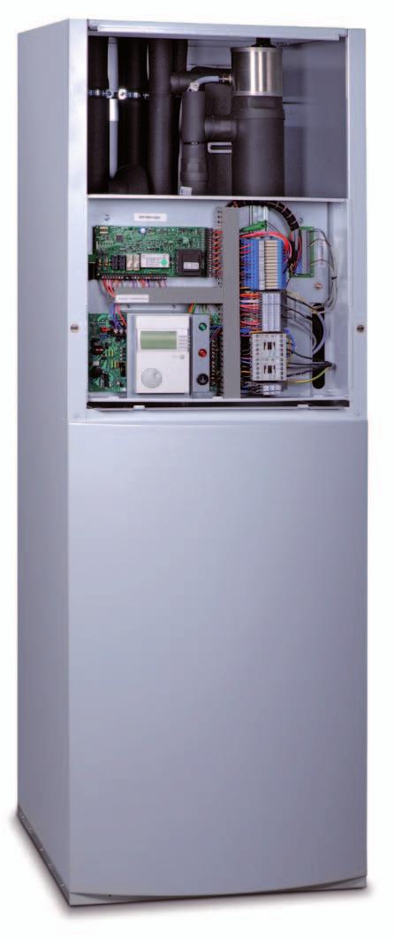 REMKO CMF / CMT CMT Series In addition, the indoor module of the CMT series is fitted with a hotwater buffer storage. An electric booster heater with a max. output of 9 kw is standard.