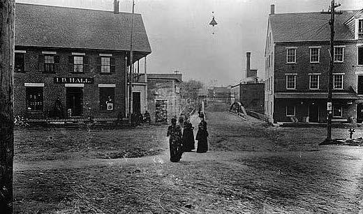 (Right) View of Tremont Square from where the Tremont House had been 1830 1930 Industrial Development This period starting in the 1830 s began the