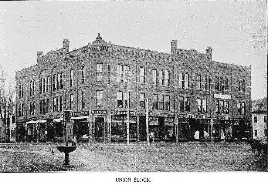 As the town continued to grow, due to the development of the mills in the late 19th century, the commercial center began to expand to Pleasant Street which had been primarily residential.