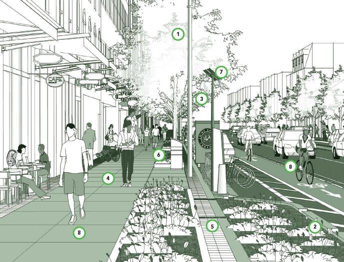 Street Design for Green Infrastructure Key Content
