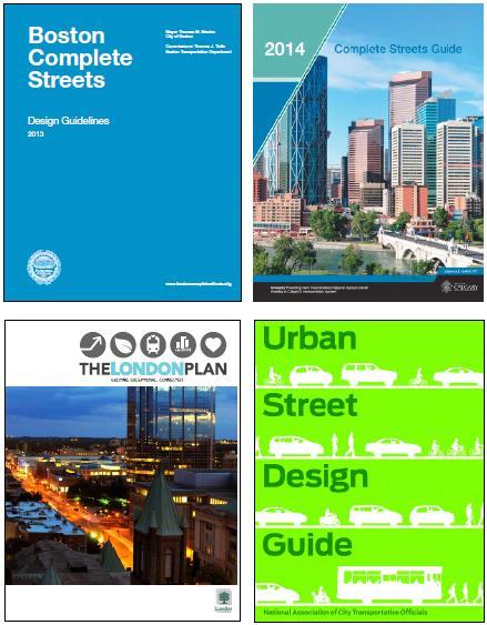 BEST PRACTICES FROM OTHER CITIES Have a clear vision and set of goals. Apply to a variety of streets projects.