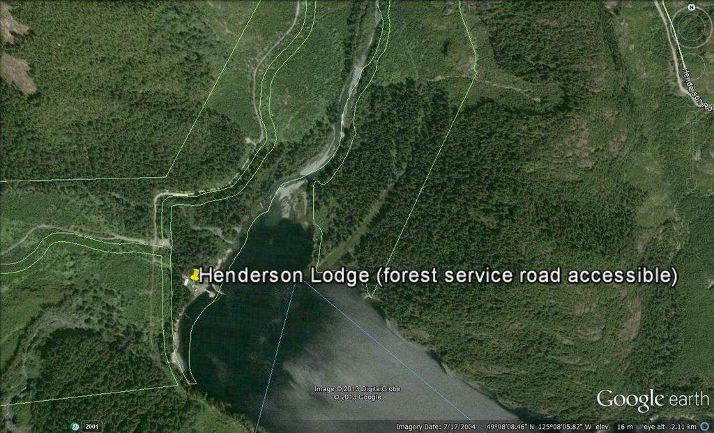 Map 5: Henderson Lodge Uchucklesaht Tribe