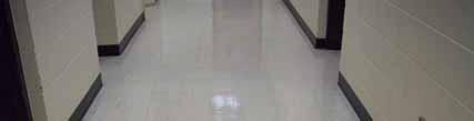Cleaned & Coated VCT Flooring (Coated VCT