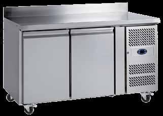GASTRO PREP COUNTERS Gastronorm Under counter Chillers & Freezers High capacity double and triple door catering counters.