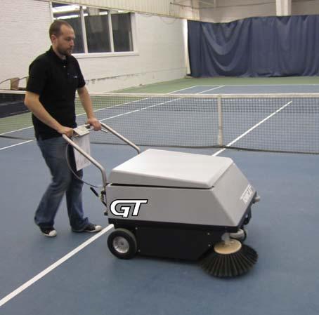 Sweepers Our Sweepers are built to clean carpeting, artificial turf, tennis courts and warehouses.