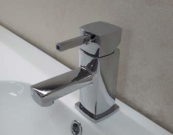 Designed for the modern decor, these taps are suitable for family bathrooms, en-suites and cloakrooms.