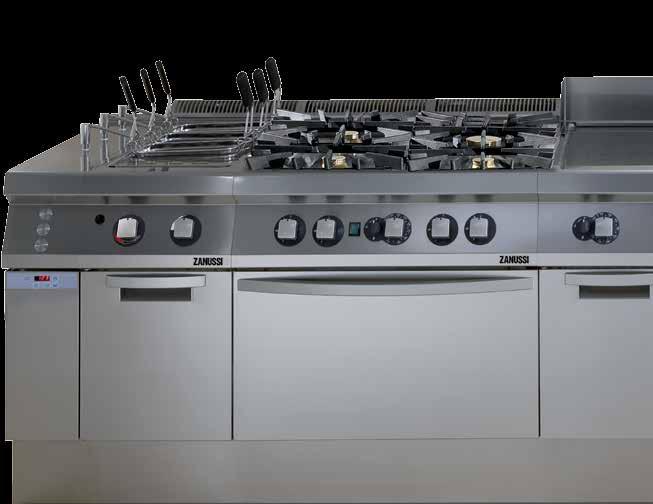 LARGE PRODUCTIVITY OF A SOLID, COMPACT AND ERGONOMIC COOKER PASTA COOKER Essential for more traditional and Italian dishes.