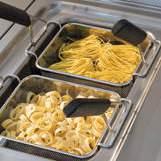 PASTA COOKERS CONSUMPTION CONTROLLED WITH GUARANTEED SAVINGS HIGH PRODUCTIVITY The Evo700 pasta cooker guarantees high productivity and a considerable heat output.