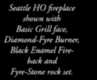Diamond-Fyre Burner, Black