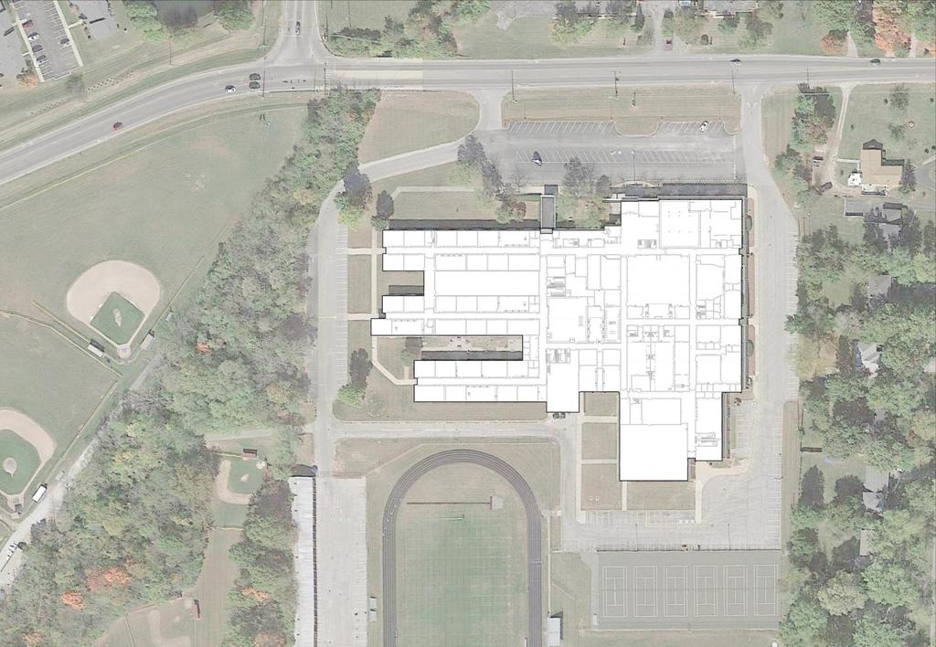 Modify drives and parking to create bus lot Art and Health Renovations to provide appropriate special education classrooms Improve science labs Renovations to increase classroom sizes Addition to