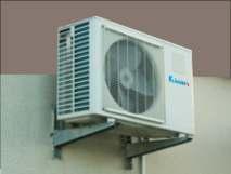 alternative to both window and central air conditioners, for locations where no duct