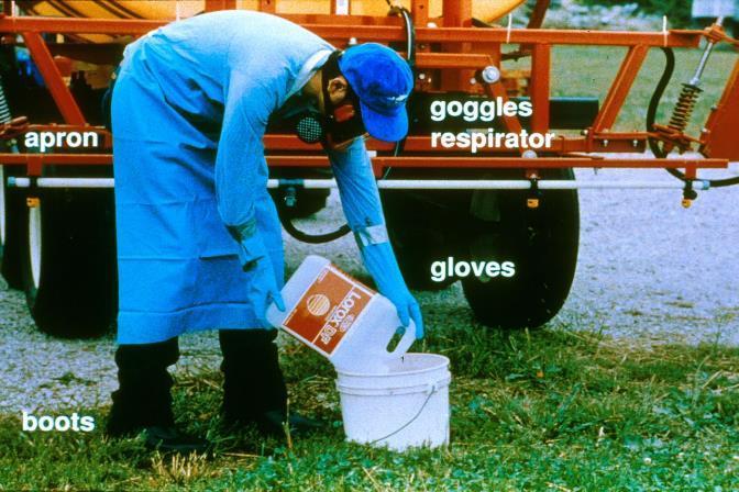 Protective equipment SAFE HERBICIDE PRACTICES Always use