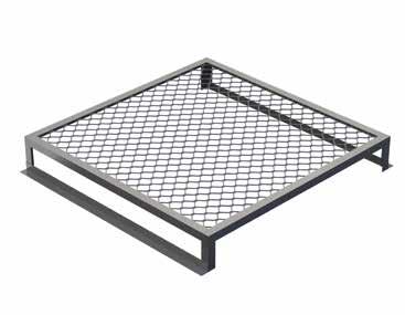 04 GUARDRAIL AND SKYLIGHT 04 GUARDRAIL FALL AND PROTECTION BARRIER SYSTEMS KATTSAFE SQUARE Skylight Fall Protection Screen The KATTSAFE SQUARE