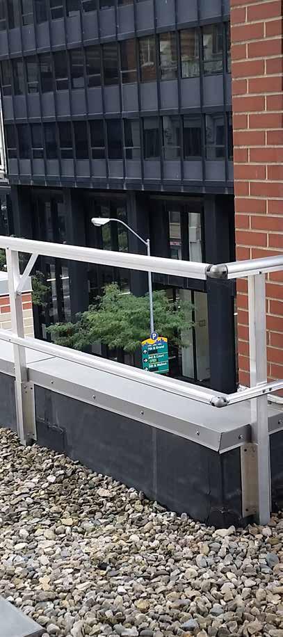 KATTSAFE GW31 GUARDRAIL KATTSAFE GW31 Aluminum Guardrail The KATTSAFE GW31 aluminum permanent guardrail system provides the highest level of safety for maintenance personnel when working on rooftops