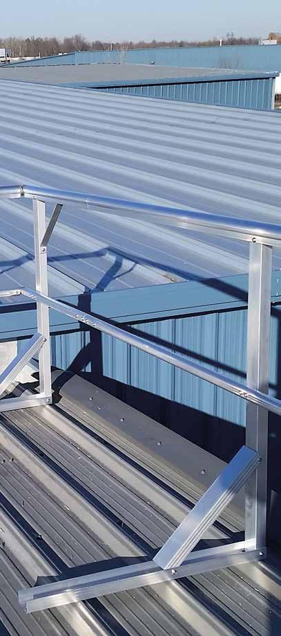 KATTSAFE GW32 GUARDRAIL KATTSAFE GW32 Aluminum Guardrail The KATTSAFE GW32 aluminum permanent guardrail system provides the highest level of safety for maintenance personnel when working on rooftops