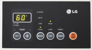 R-410A Refrigerant Ozone-Friendly Refrigerant utilized in the majority of LG systems Digital Control Display Includes: Temperature Display on Unit Precise and easy to use. ADA compliant.