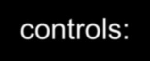 H / ERV controls Manufacturers offer a variety of controls: A