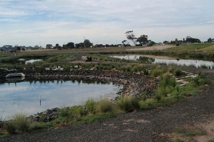 Multiple benefit outcomes Diversion of stormwater from adjacent 200 hectare suburb into new wetland Wetland treats stormwater Wider transformation into an attractive, social and educational precinct