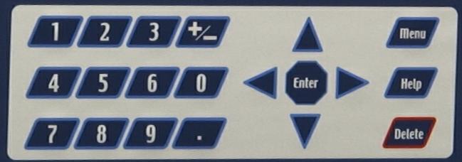 Poultry House Control Keypad Help Menu Delete Arrow The Help key brings context sensitive helpful information onto the screen. To exit the Help screens at any time, push the Menu key.