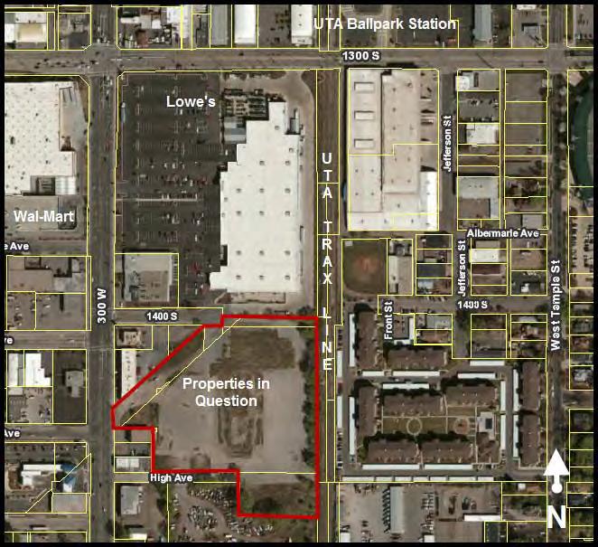 VICINITY MAP Background Project Description The applicant is proposing to consolidate existing parcels into a single lot to accommodate the construction of a 251 unit multi-family residential