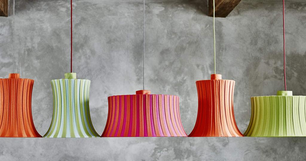 IKEA PRESS PACKAGE / FEBRUARY - APRIL 2015 / 28 PH123239 Bring a new look to the home with the new vibrant range of lampshades from IKEA.